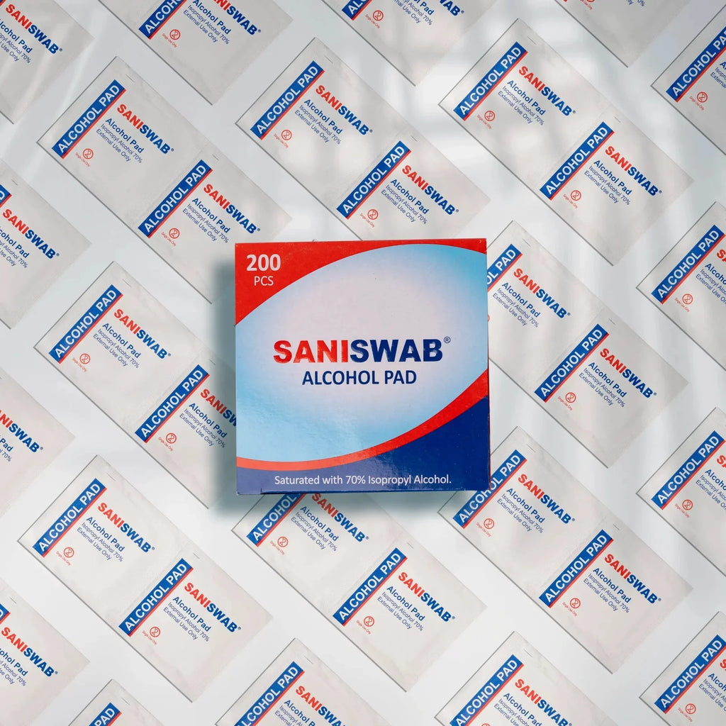 Saniswab Alcohol Pad : The Ideal Clean | By Zainab Paracha