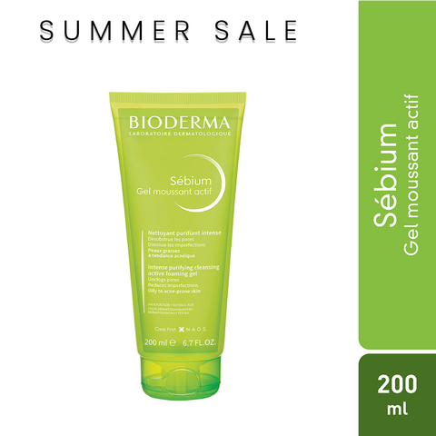 BIODERMA Sebium Gel Moussant Actif 200ml (Clearance)