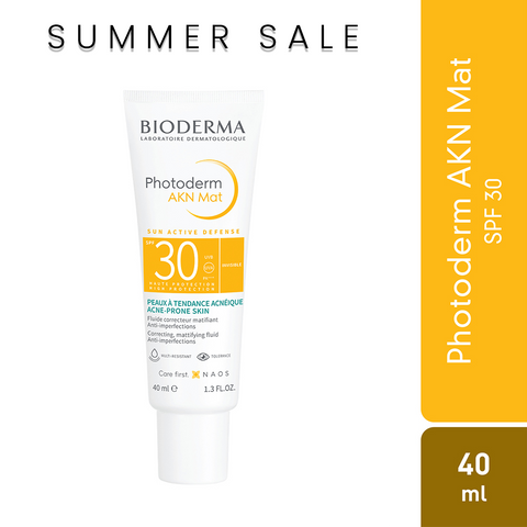 BIODERMA Photoderm AKN Mat SPF30 40ml (Short Expiry)