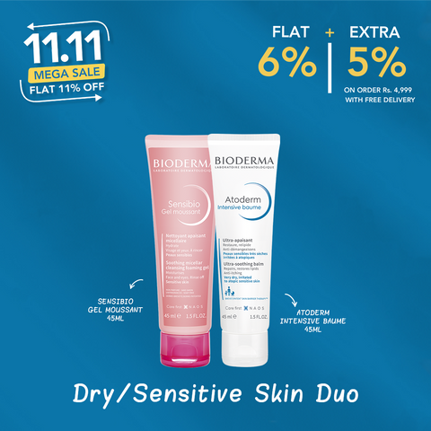 Bioderma Dry / Sensitive Skin Duo