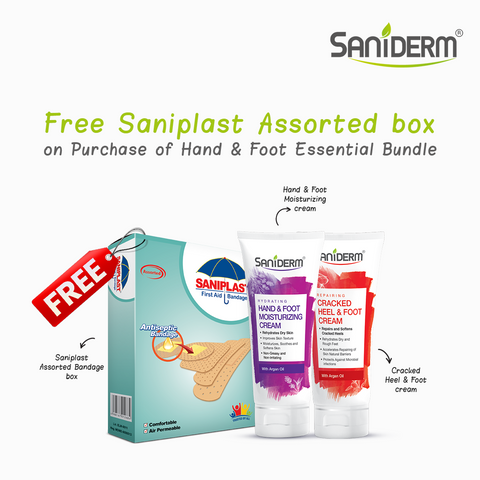 Saniderm Hand & Foot Essential Deal (Free Saniplast Assorted 20's)