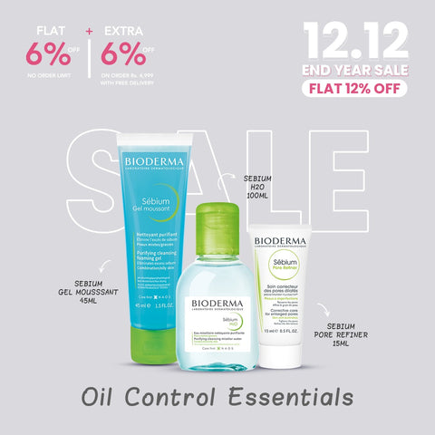 BIODERMA Oil Control Deal (Flat 6% Off)