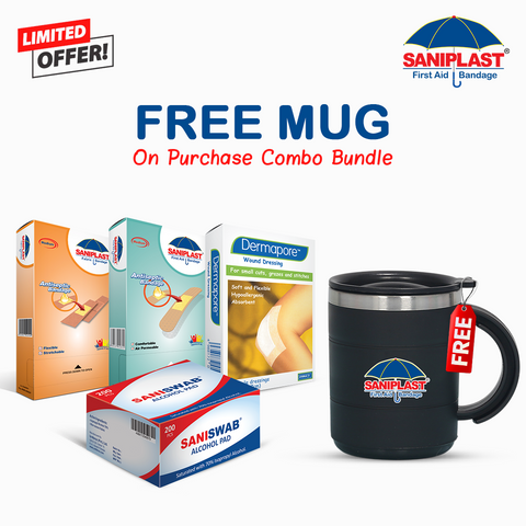 Saniplast Combo Bundle + Free Saniplast Mug