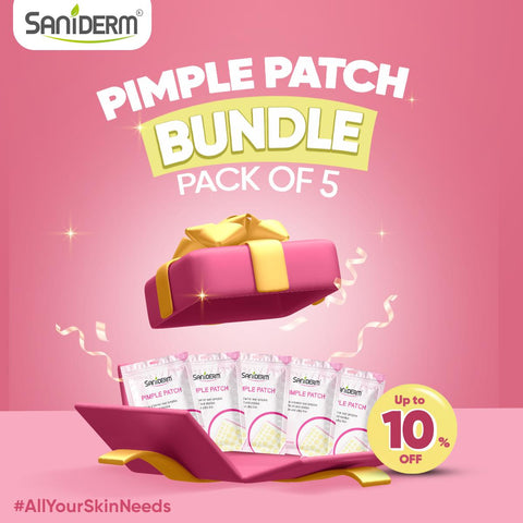 Saniderm Pimple Patch 24 Patches (Pack of 5)