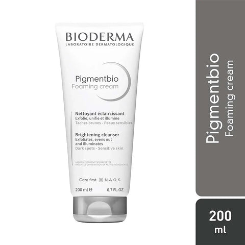 BIODERMA Pigmentbio Foaming Cream, the gentle brightening face wash for sensitive skin.