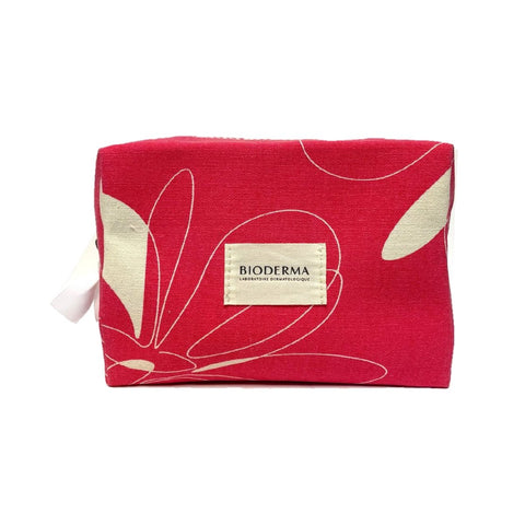 The BIODERMA Sensibio Makeup Pouch in a stylish design, ideal for organizing beauty products, available for purchase in Pakistan.